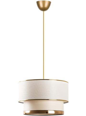 Opviq Hängeleuchte in Creme - (H)65 x Ø 30 cm
