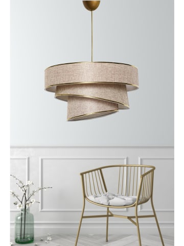 Opviq Hängeleuchte in Beige - (H)72 x Ø 40 cm