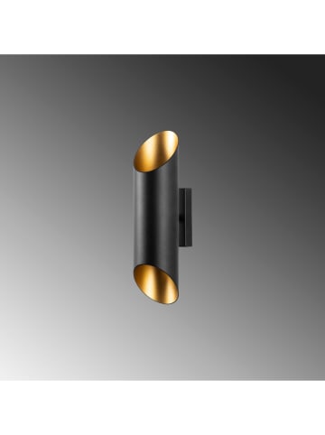 Opviq Wandlamp zwart - (B)12 x (H)30 cm