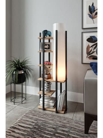 Opviq Lampa stojąca w kolorze czarno-jasnobrązowym - 45 x 135 cm