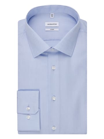 Seidensticker Blouse - extra slim fit - lichtblauw