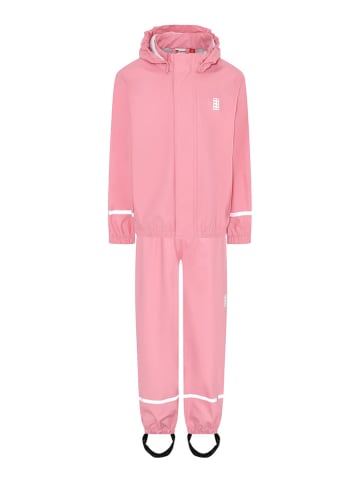 Legowear 2-delige regenoutfit lichtroze