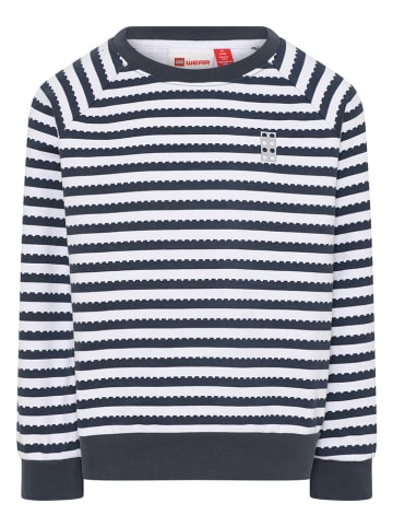 Legowear Sweatshirt zwart/wit