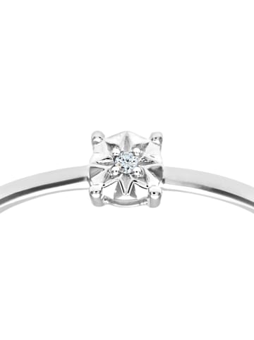 Revoni Weißgold-Ring mit Diamant