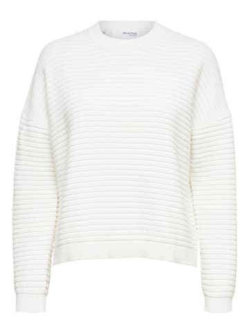SELECTED FEMME Trui "Laurina" wit