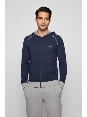 Hugo Boss Sweatjacke in Dunkelblau