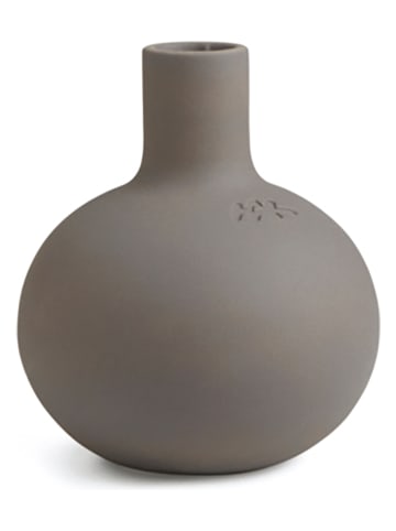 Kähler Kerzenhalter "Globo" in Grau - (H)13,5 x Ø 12 cm