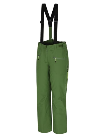 Hannah Spodnie narciarskie w kolorze zielonym