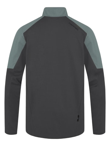 Hannah Fleecejacke in Grau/ Grün
