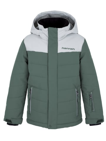 Hannah Ski-/ Snowboardjacke in Grün/ Weiß