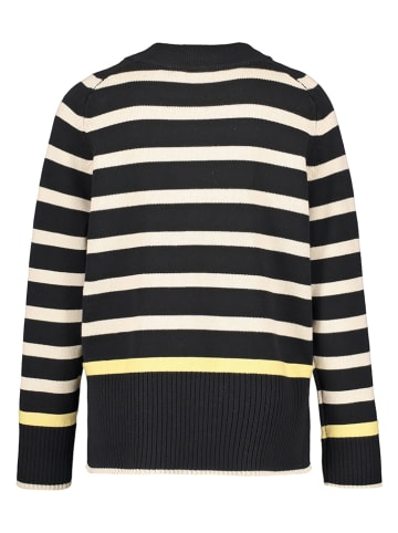 TAIFUN Sweter w kolorze czarno-kremowym
