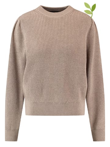 TAIFUN Sweter w kolorze szarobrązowym