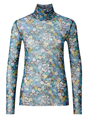 Rich & Royal Longsleeve in Blau/ Gelb