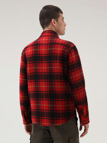 Woolrich Koszula "Alaskan" w kolorze czerwono-czarnym
