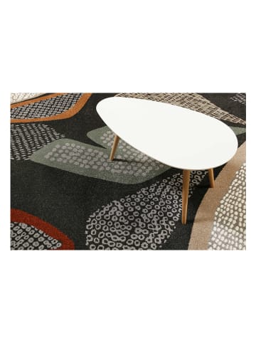ESPRIT Kurzflor-Teppich "Hazel" in Anthrazit/ Grün/ Beige