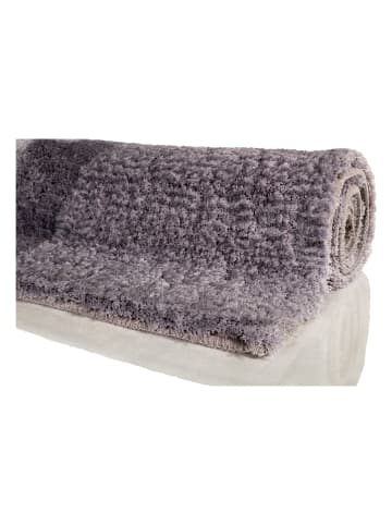 Homie Living Hochflor-Badvorleger "San Piero" in Grau