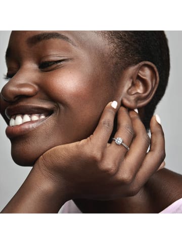Pandora Zilveren ring met zirkonia