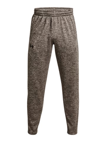 Under Armour Spodnie dresowe w kolorze szarym ze wzorem