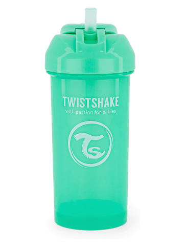 Twistshake Butelka w kolorze zielonym do nauki picia - 360 ml
