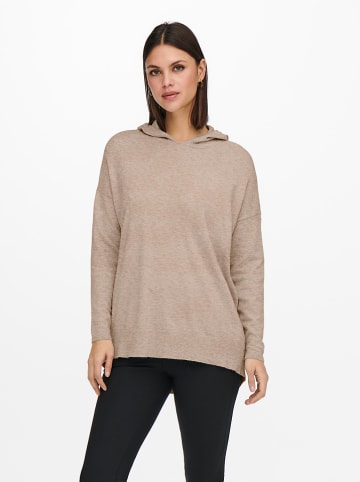 ONLY Sweter "Lely" w kolorze beżowym