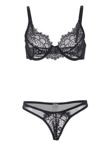INTIMAX 2-delige lingerieset zwart