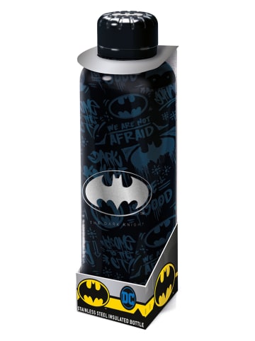 Batman Edelstahl-Thermoflasche "Batman" in Dunkelblau/ Schwarz - 515 ml