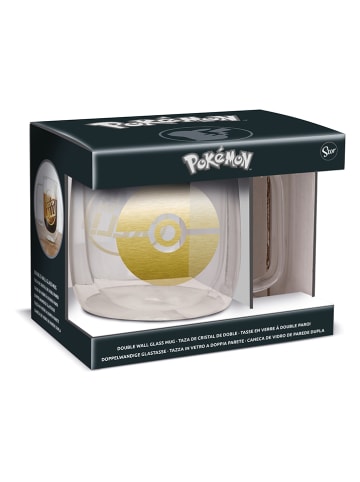 Pokémon Kop "Pokemon" transparant/goudkleurig - 290 ml