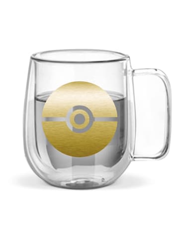 Pokémon Kop "Pokemon" transparant/goudkleurig - 290 ml