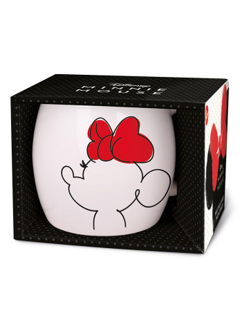 Disney Minnie Mouse Kubek "Minnie Mouse" w kolorze białym - 385 ml