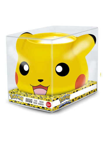 Pokémon 3D-Tasse "Pikachu" in Gelb - 503 ml