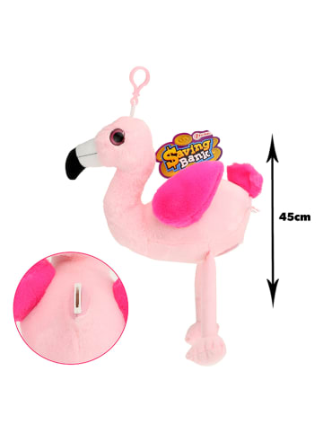 Toi-Toys Spaarpot "Pluchen flamingo"