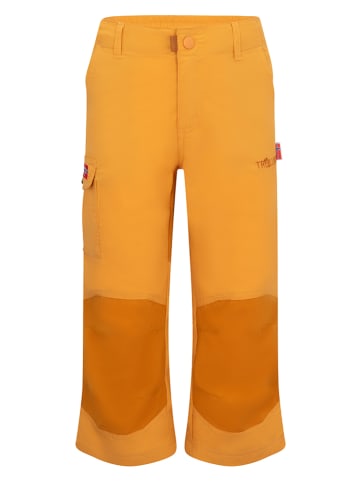 Trollkids Spodnie trekkingowe "Hammerfest" w kolorze pomarańczowym