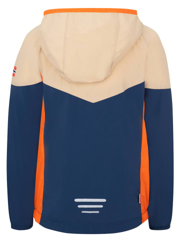 Trollkids Windbreaker "Sira" in Dunkelblau/ Beige