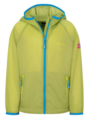 Trollkids Windbreaker "Fjell" in Grün