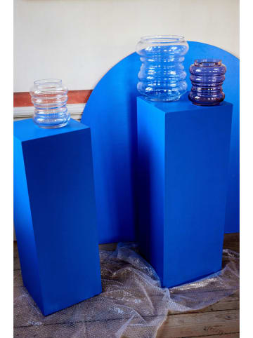 Byon Vaas "Trixibelle" transparant - (H)20 x Ø 17,5 cm