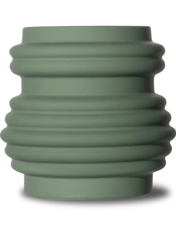 Byon Vase "Mila" in Grün - (H)16 x Ø 15 cm