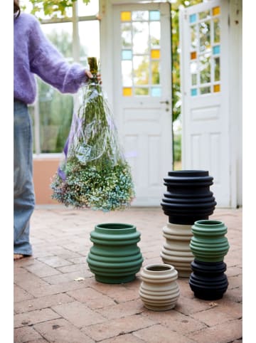 Byon Vaas "Mila" groen - (H)16 x Ø 15 cm