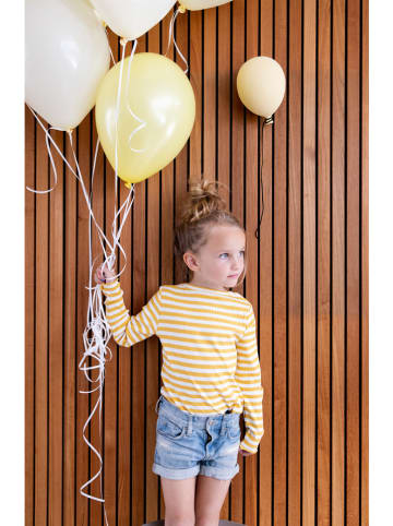 Byon Dekoracja ścienna "Balloon" w kolorze żółtym - wys. 17 x Ø 13 cm