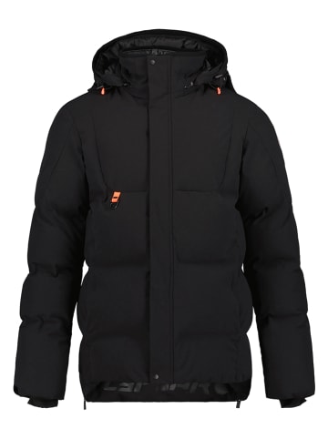 Icepeak Doorgestikte mantel "Bixby" zwart