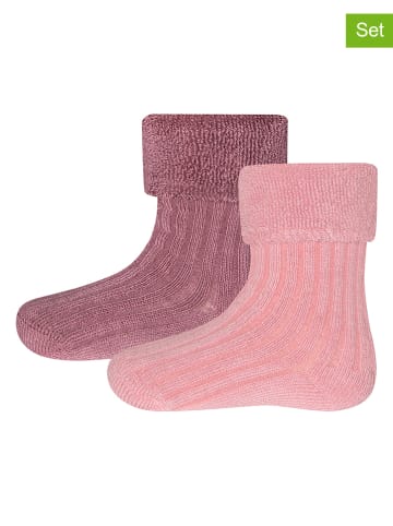 ewers 4-delige set: sokken lichtroze
