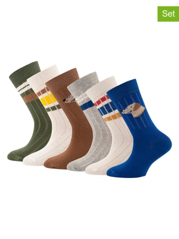 Ewers 6-delige set: sokken meerkleurig