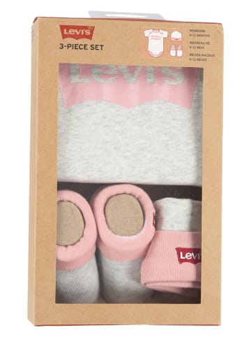 Levi's Kids 3tlg. Erstlings-Set in Grau