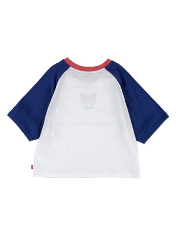 Levi's Kids Shirt wit/donkerblauw