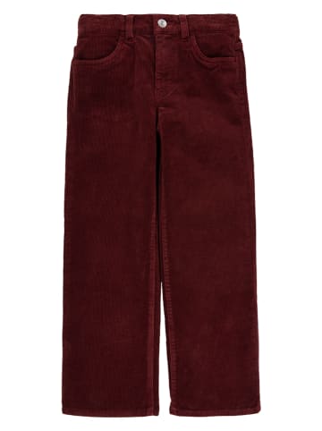 Levi's Kids Spodnie sztruksowe w kolorze czerwonym