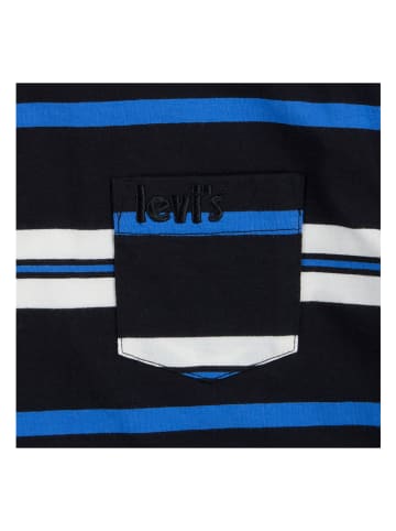 Levi's Kids Shirt zwart/blauw