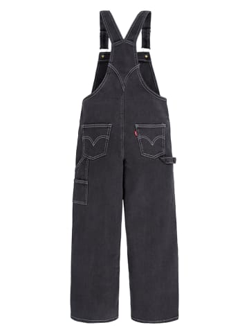 Levi's Kids Ogrodniczki dżinsowe w kolorze czarnym