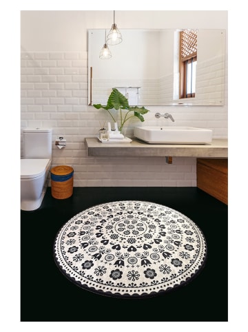 Elizabed Badmat beige/zwart
