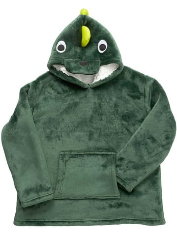 The Home Deco Kids Hoodie "Dinosaure" in Grün