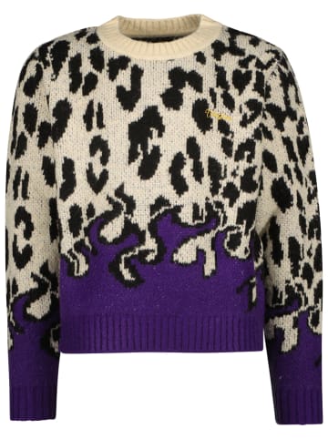 Vingino Pullover "Marsha" in Beige/ Lila