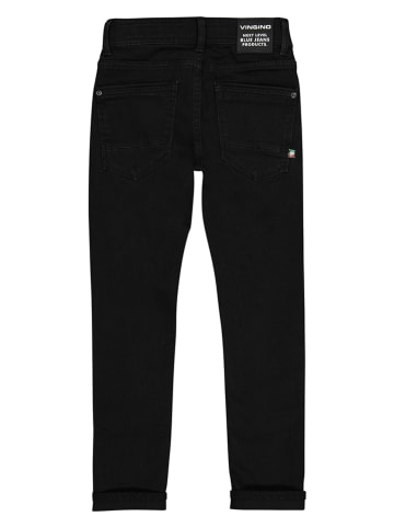 Vingino Spijkerbroek "Anzio" - skinny fit - zwart